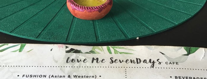 Love Me Seven Days Cafe is one of Lugares guardados de mpjan.