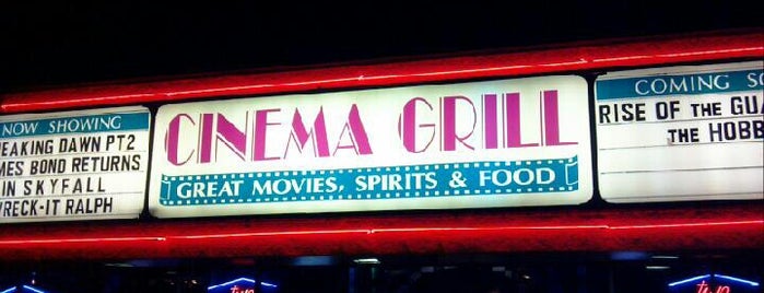 Cinema Grill is one of Tempat yang Disukai Chelsea.