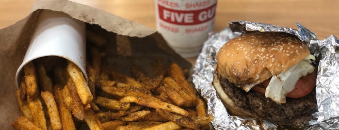Five Guys is one of Ares’s Liked Places.