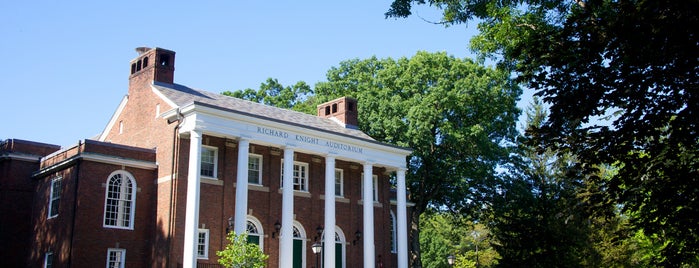 Knight Auditorium is one of Babson.