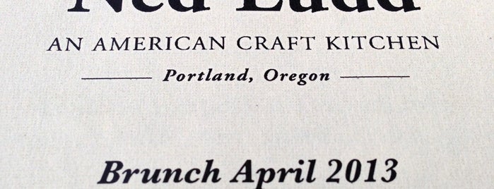 Ned Ludd is one of T's Foodie Lists: Portland, Oregon.