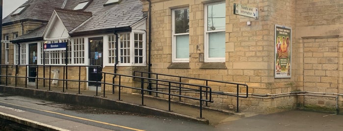 Menston Railway Station (MNN) is one of Menston.