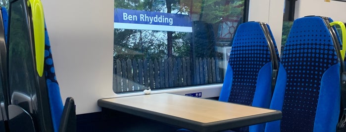 Ben Rhydding Railway Station (BEY) is one of West Yorkshire MetroCard Challenge.