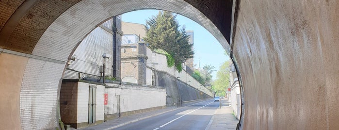 Rotherhithe Tunnel is one of London's river crossings.