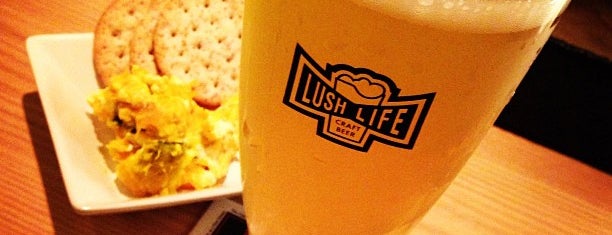 CRAFT BEER HOUSE LUSH LIFE is one of Tokyo Beer.