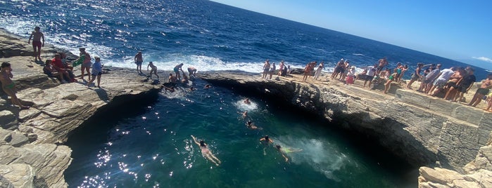 Γκιόλα | Giola Natural Pool is one of Thassos Beach.