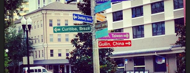 Orlando Sister Cities Sign is one of The Lake Eola Local Dash.