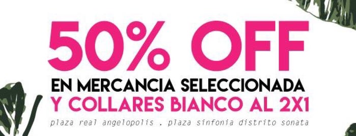 Bianco is one of Para comprar ropa, calzados y eso :3.