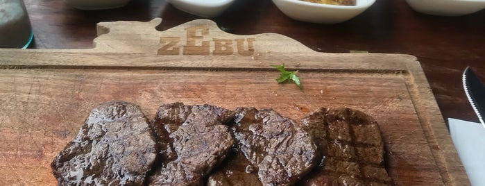 Zebu Steak House&Kasap is one of Istanbul.