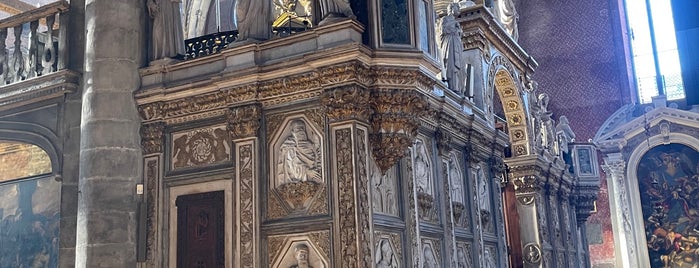 Basilica di Santa Maria Gloriosa dei Frari is one of Go back to explore: Venice.