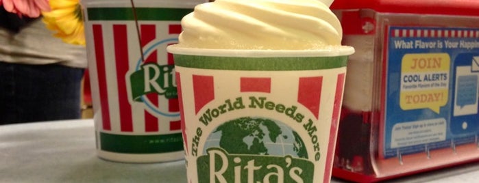 Rita's Italian Ice & Frozen Custard is one of Thomas 님이 좋아한 장소.