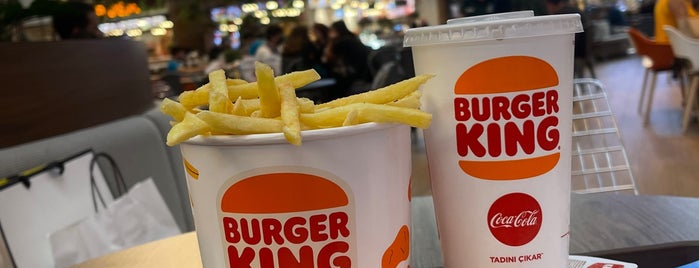 Burger King is one of izmir pleasure routes.