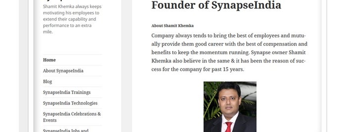 Synapseindia is one of IT outsourcing company.