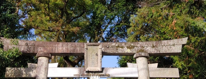 Ushioe Tenmangu Shrine is one of 別表神社二.