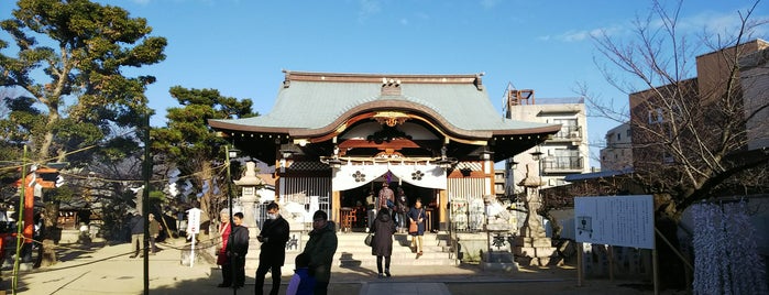 打出天神社 is one of ぎゅ↪︎ん 🐾🦁さんのお気に入りスポット.