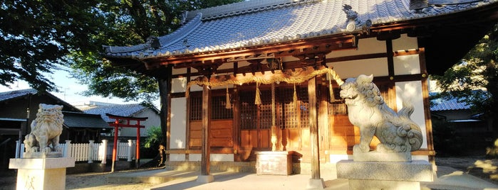 阪合神社 is one of 式内社 河内国.