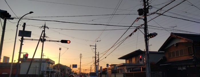 松原交差点 is one of 交差点 (Intersection) 13.