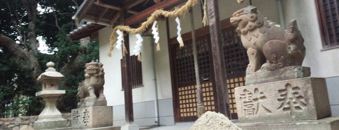 門戸天神社 is one of 摂津国武庫郡の神社.