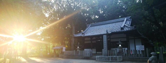 Omorimioya Shrine is one of 式内社 河内国.