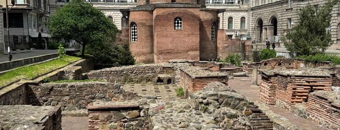 Ancient Temple "St. George" Rotunda is one of Културно наследство - София.