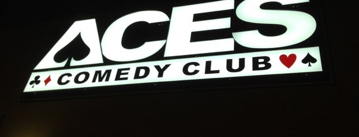 ACES Comedy Club is one of Lugares favoritos de Brian.