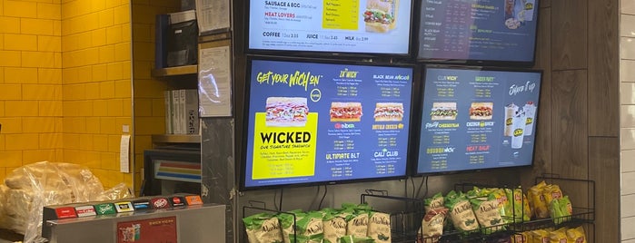 Which Wich Terminal C is one of The 11 Best Places for Breakfast Food in George Bush Intercontinental Airport, Houston.