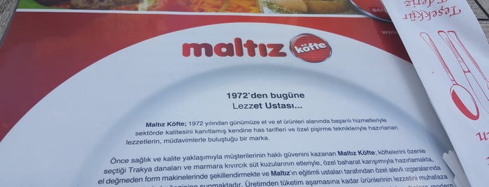 Maltiz Köfte is one of Yemek.