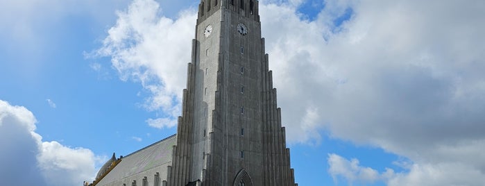 Hallgrímskirkja is one of Reykjavik.