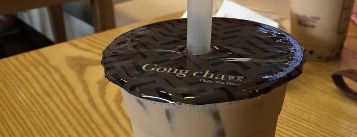 GONG CHA is one of 가고 싶은 곳.