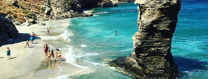 Grias Pidima is one of Andros Beaches.