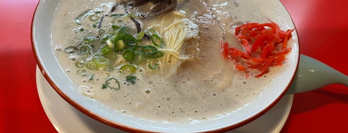 長浜ラーメン‎ 松吉 is one of eat.