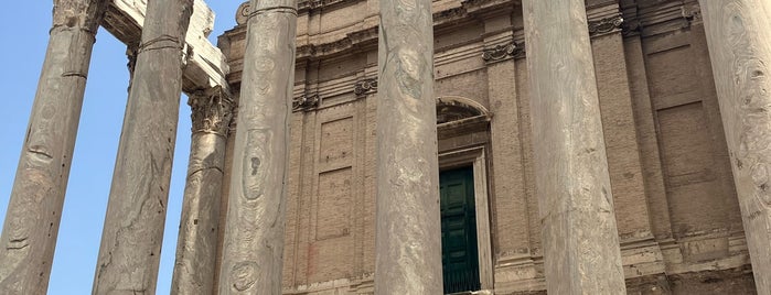 Templio de Antonino e Faustina is one of When in Rome.