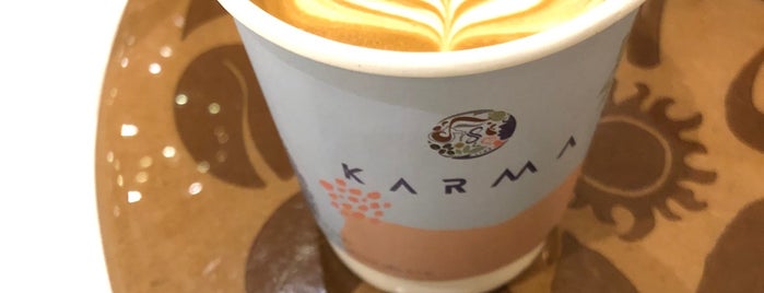 KARMA Specialty Coffee is one of Orte, die Hesham gefallen.