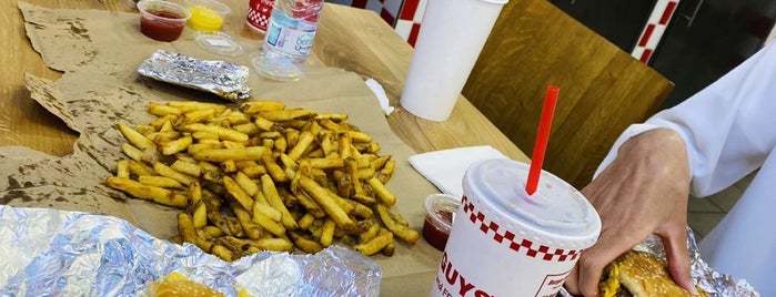 Five Guys is one of Hesham’s Liked Places.