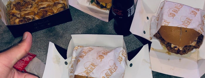 So Burger is one of Hesham : понравившиеся места.