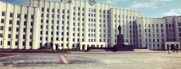 Могилёвский облисполком is one of Tempat yang Disukai Anna.