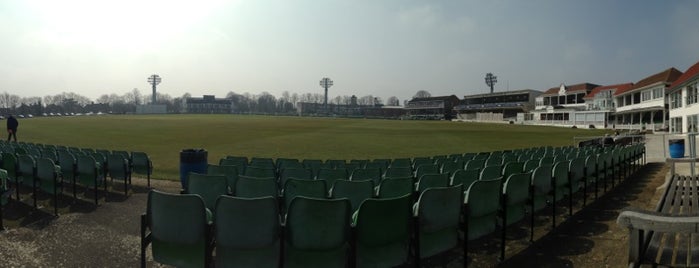 The Spitfire Ground is one of England and Wales County Grounds.