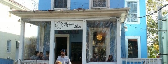 The Pigeon Hole is one of Charlottesville Glory!.