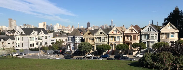 Alamo Square is one of SF.