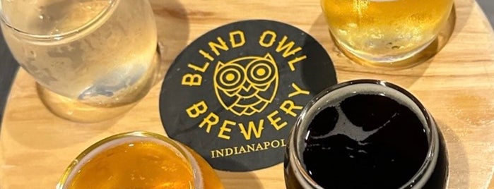 Blind Owl Brewery is one of Indianapolis.