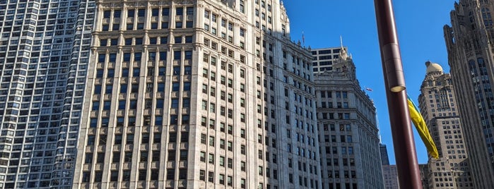 The Wrigley Building is one of Deep Dish Bean.