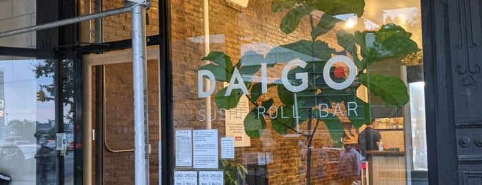 Daigo Sushi Roll Bar is one of Japanese NYC 🍱🍣🍜.