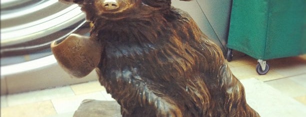 Paddington Bear Statue is one of London 2014.