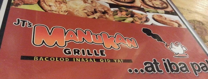 JT's Manukan Grille is one of Todd's Saved Places.