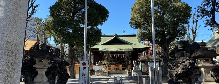 お三の宮日枝神社 is one of 横浜の几号水準点.