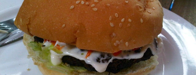 Gaboh Grill Burger is one of Medan Culinary.