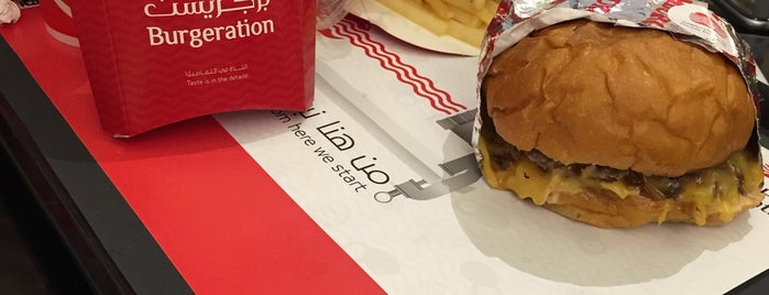 Burgeration is one of بــرجــر.
