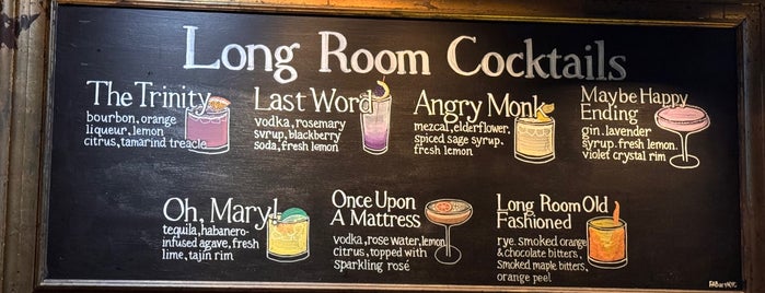 The Long Room is one of Eat/Drink.