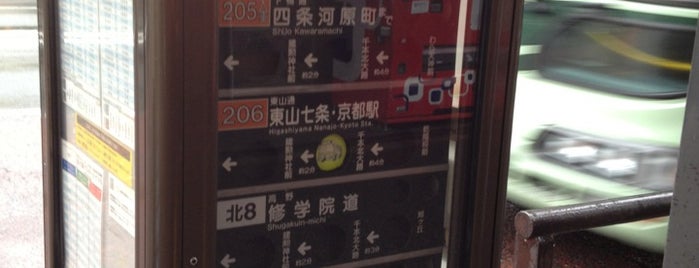 大徳寺前バス停 is one of 京都市バス バス停留所 2/4.