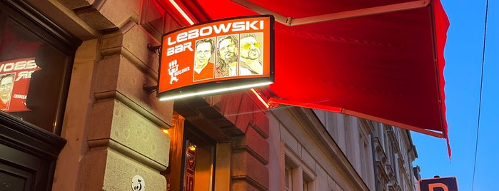 Lebowski Bar is one of Szeneviertel Äußere Neustadt Dresden 2/5🇩🇪.